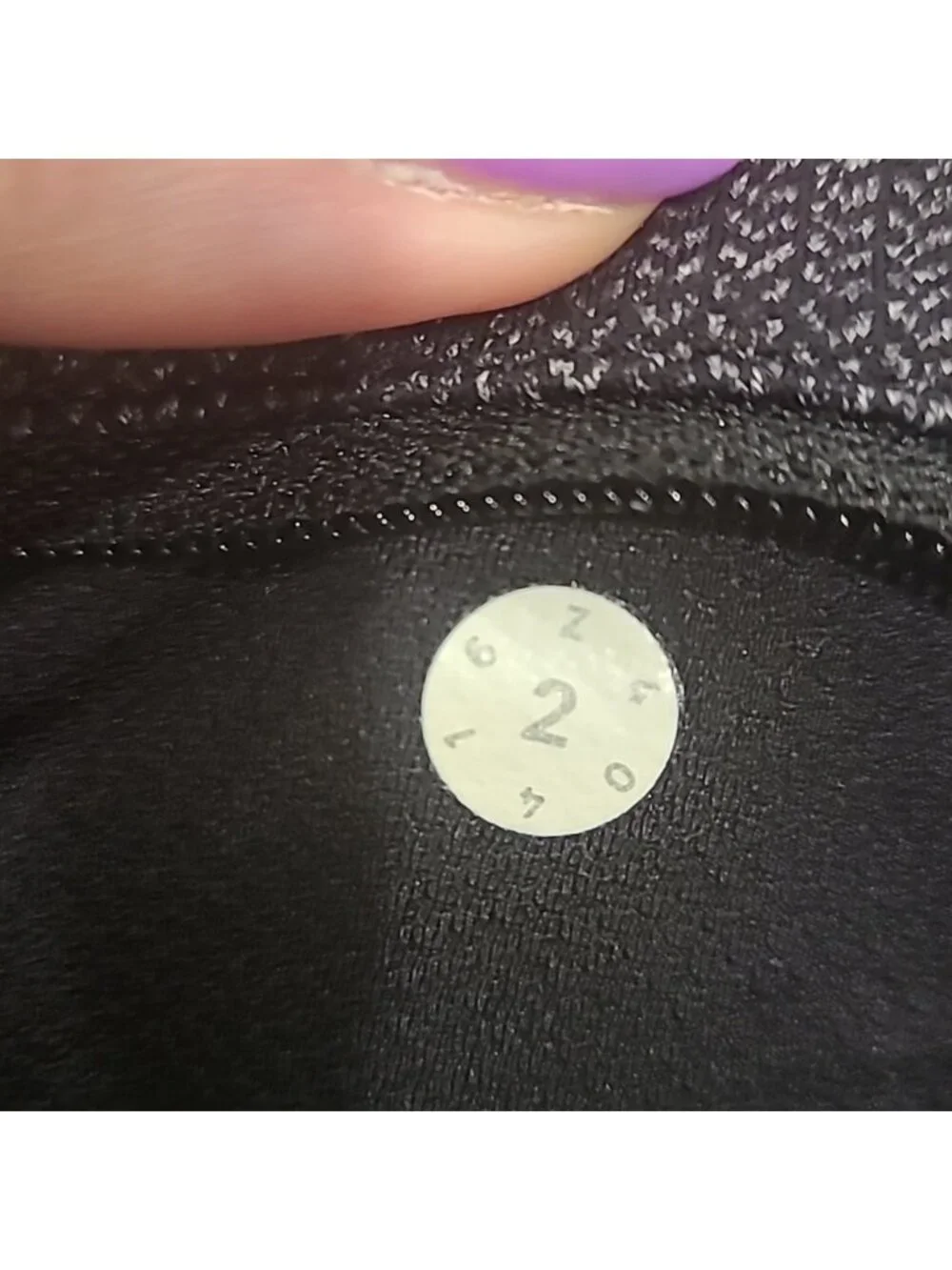 Lululemon Speed Tight IV *Rulu Mini Check Pique Black Heathered Black